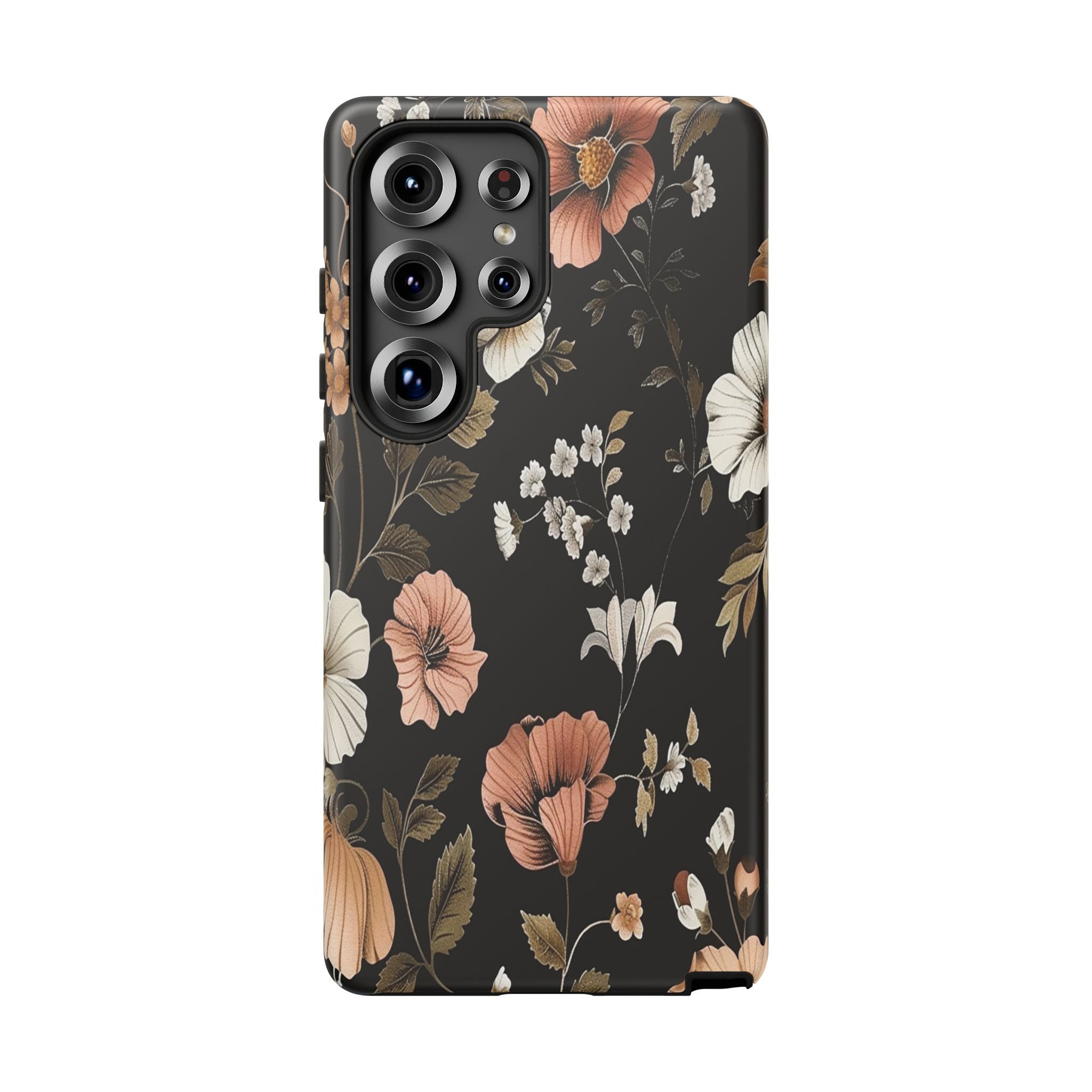 Peachy Cosmos on Black