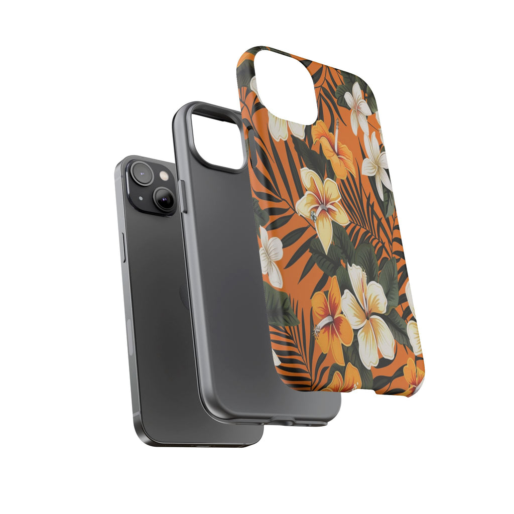 Vibrant Orange Tropical Case