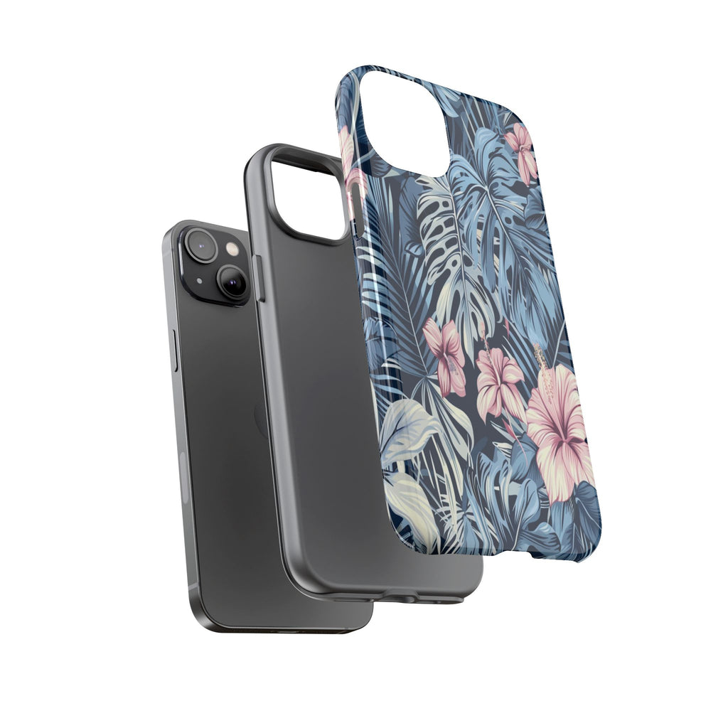 Tropical Hibiscus and Monstera Case