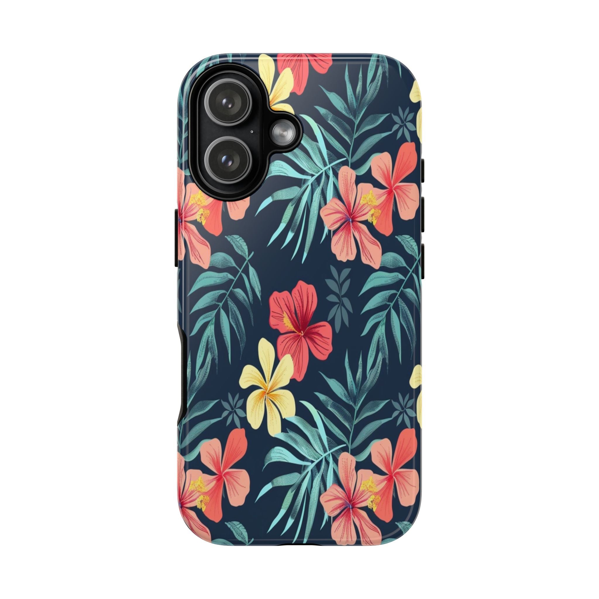 Tropical Hibiscus Navy
