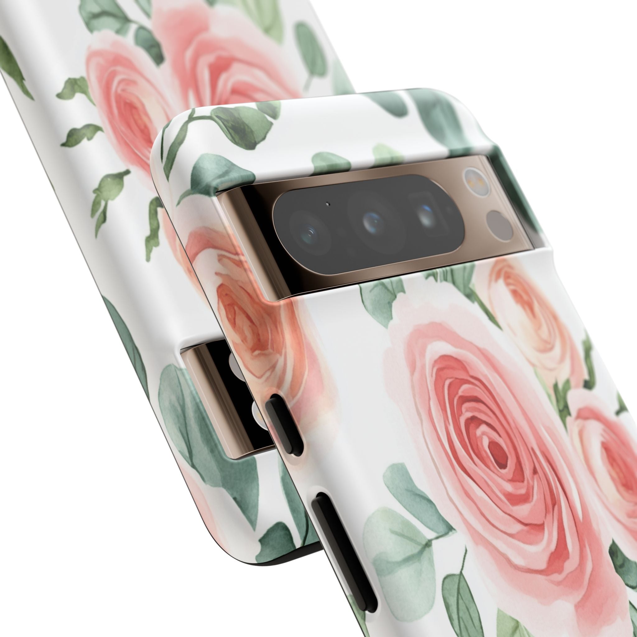 Delicate Watercolor Rose Case