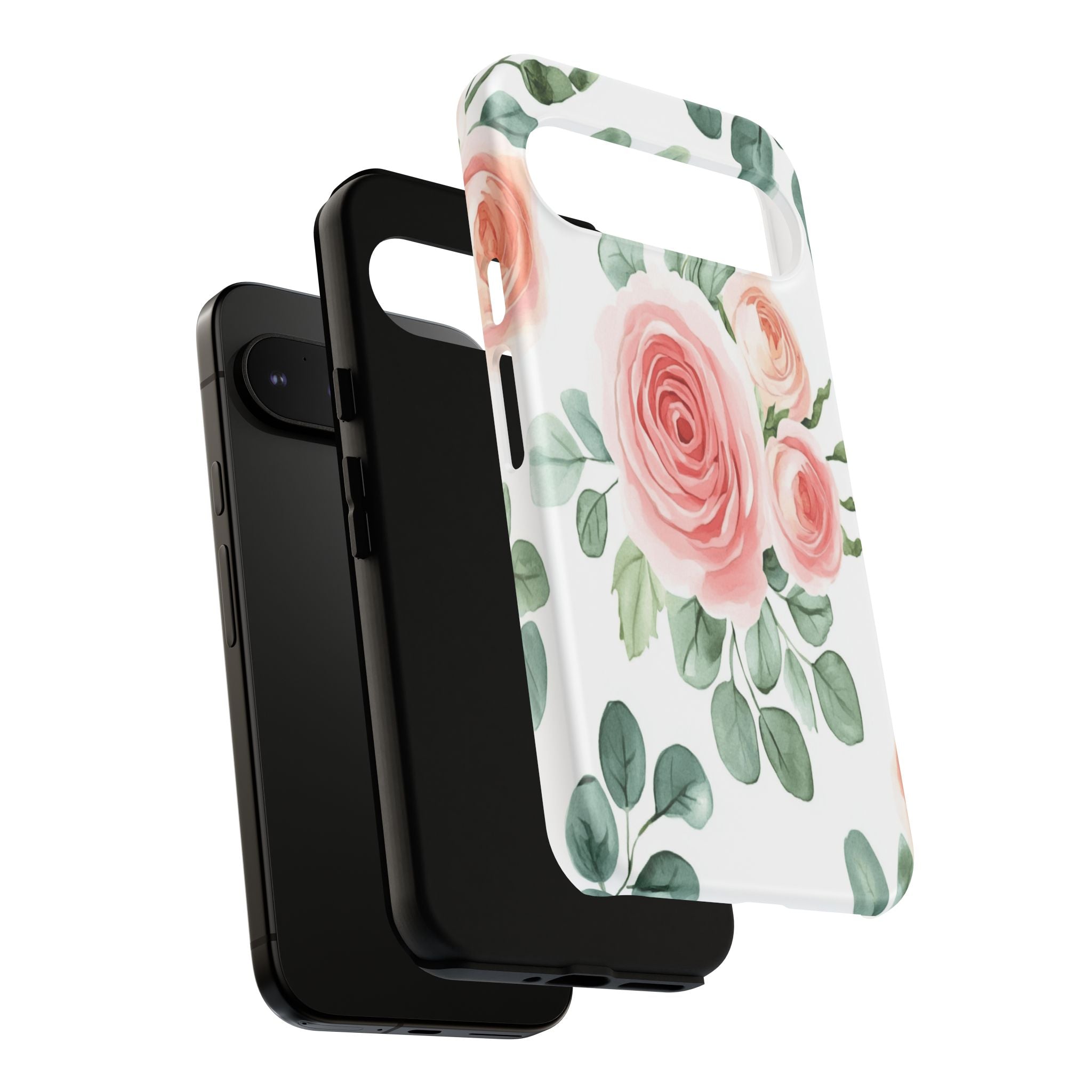 Delicate Watercolor Rose Case