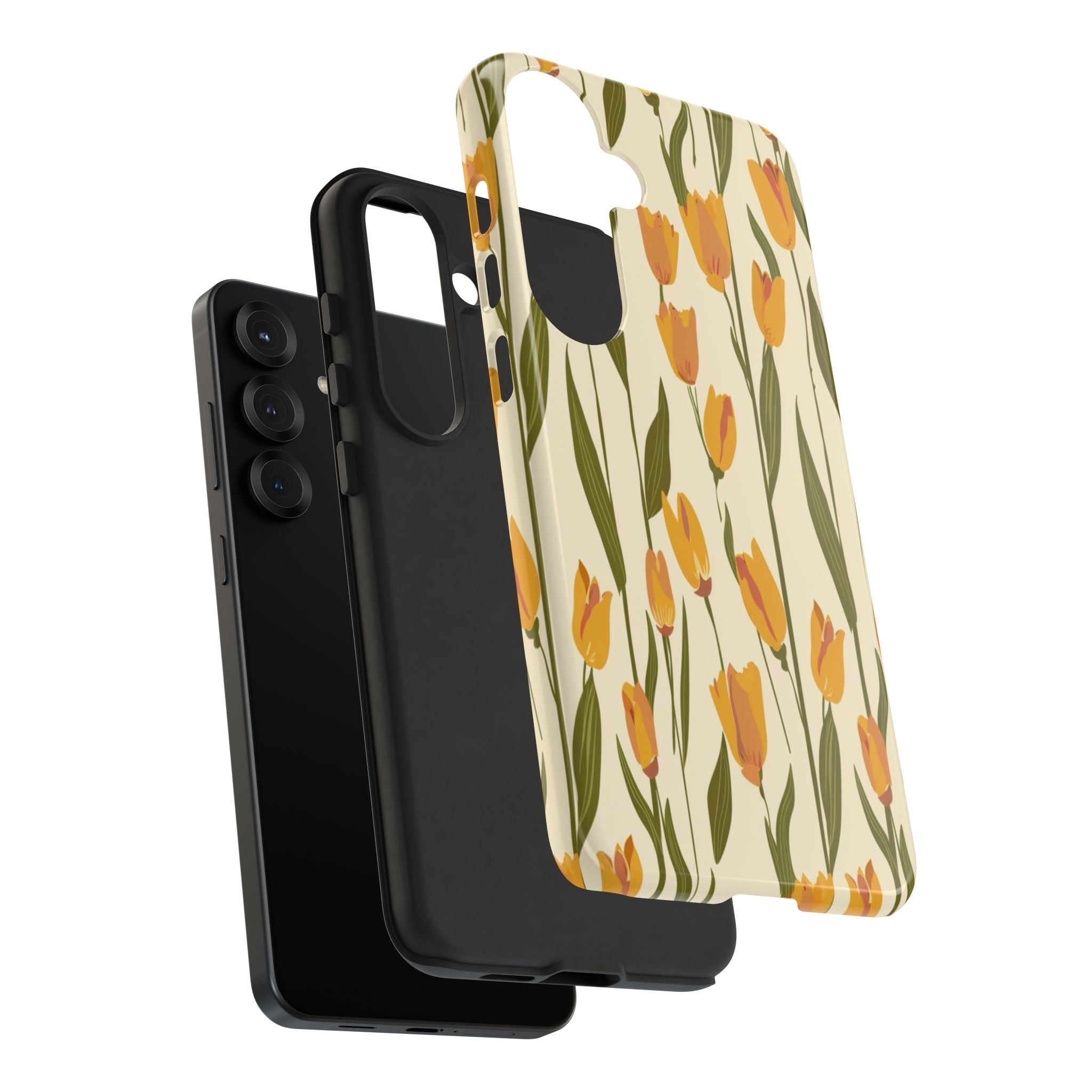 Yellow and Orange Tulips Case