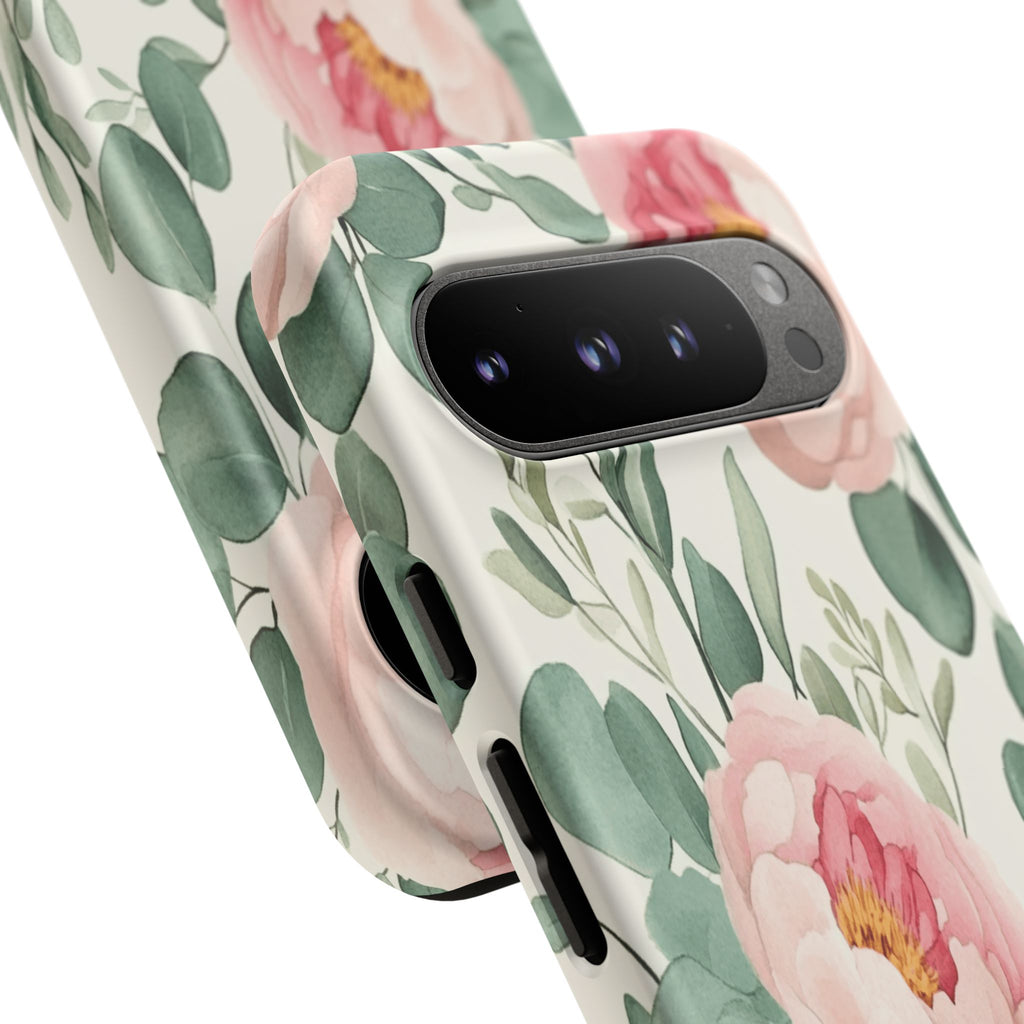 Soft Pink Peonies Case