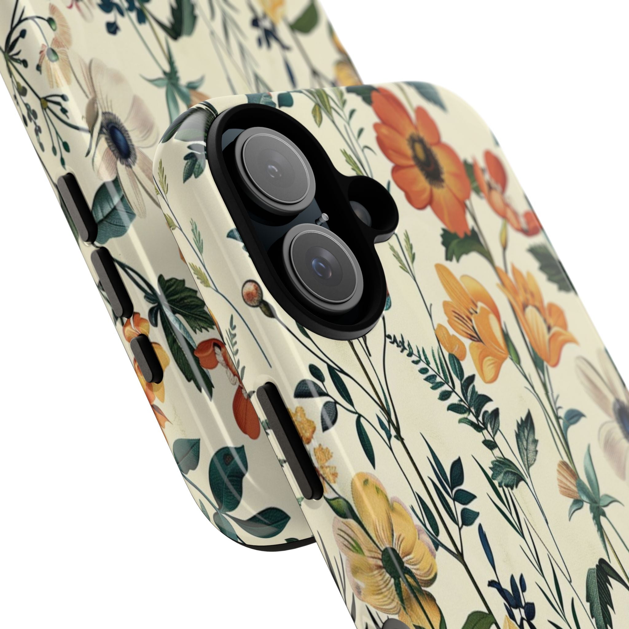 Vintage Botanical Wildflower Seamless Pattern