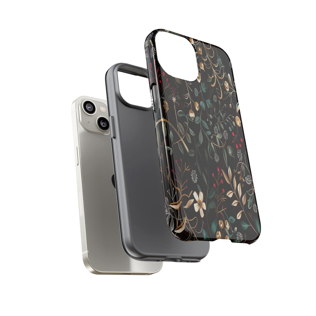 Dark Leafy Case