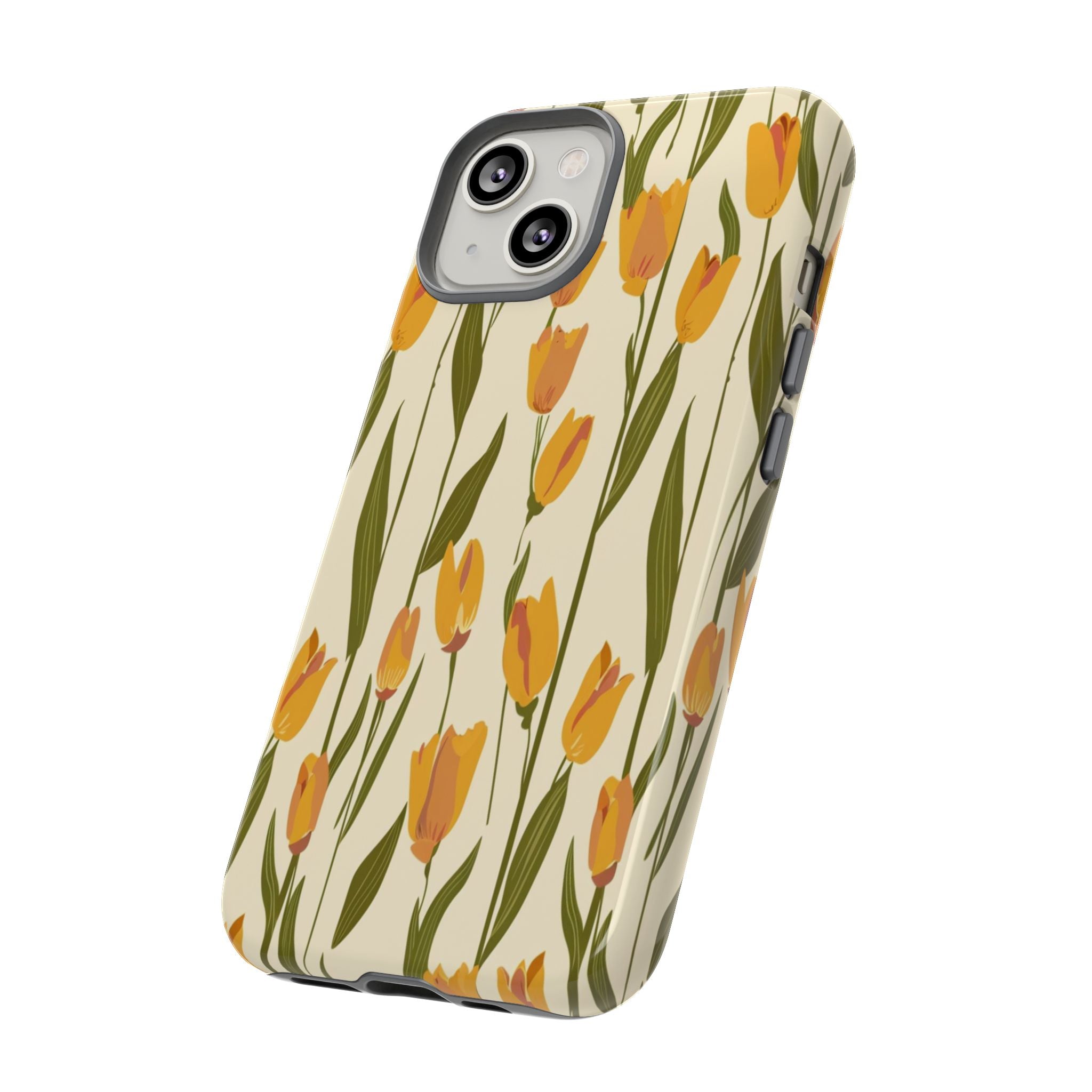 Yellow and Orange Tulips Case