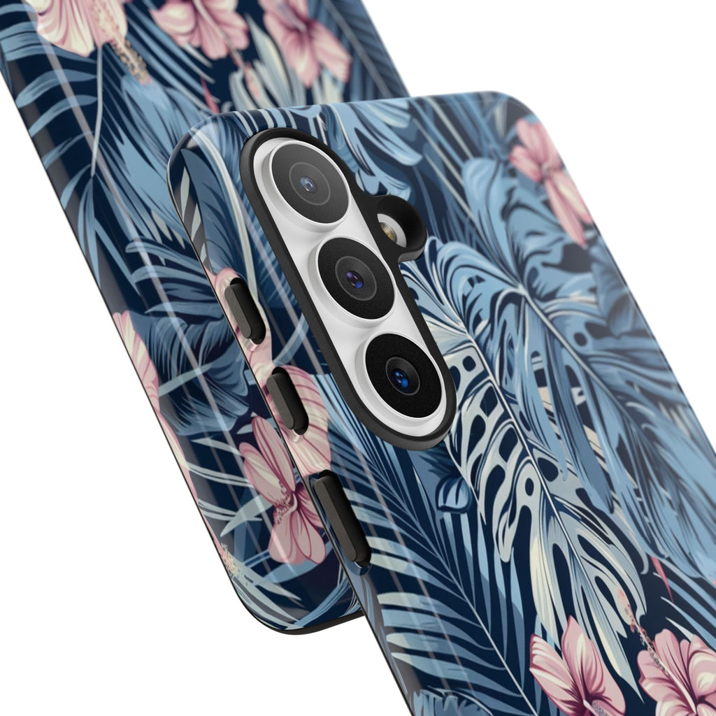 Tropical Hibiscus and Monstera Case