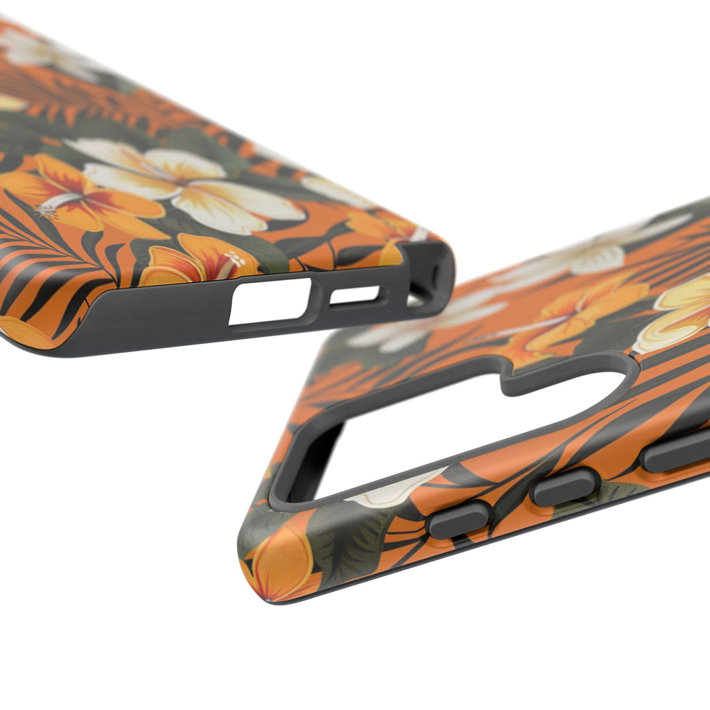 Vibrant Orange Tropical Case