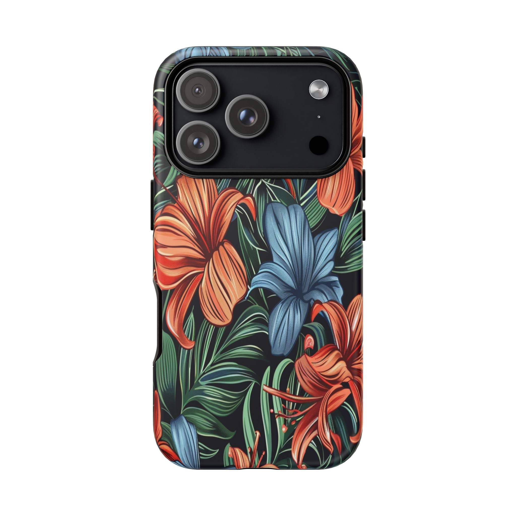 Tropical Red and Blue