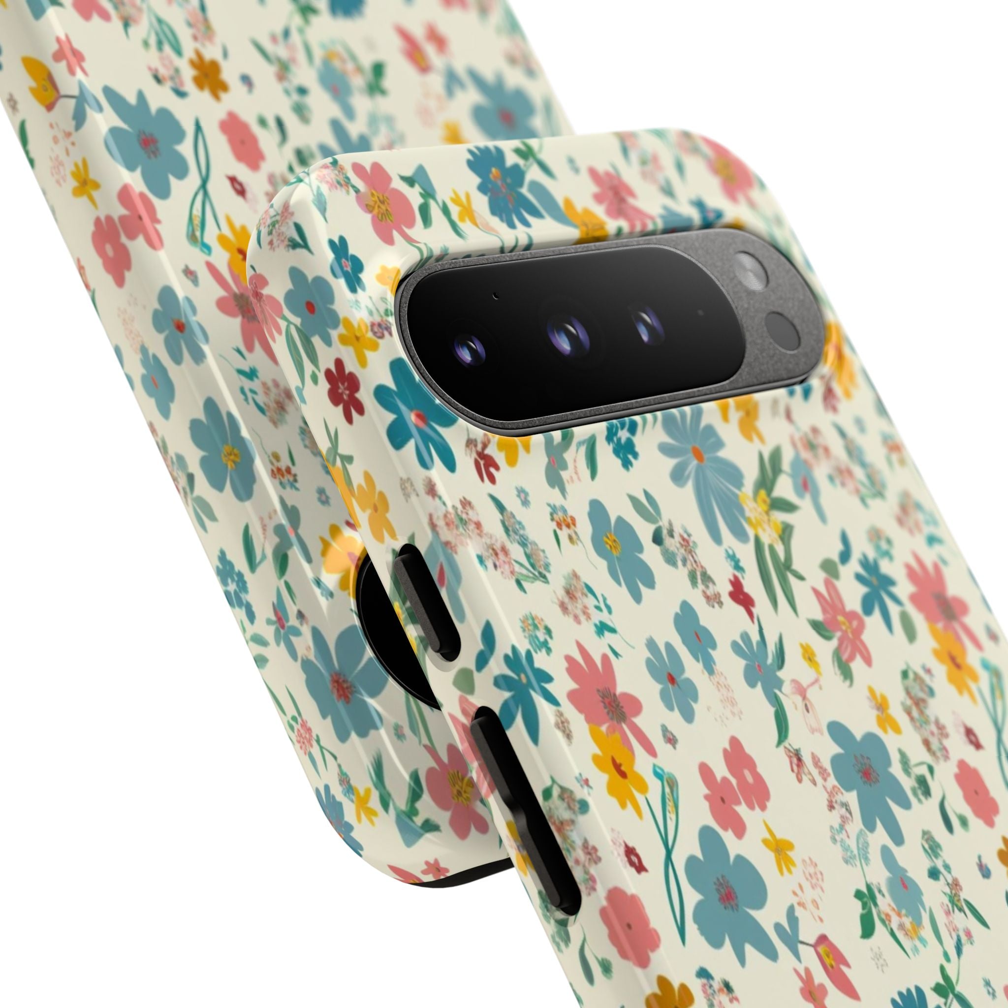 Pastel Yellow Green and Blue Case