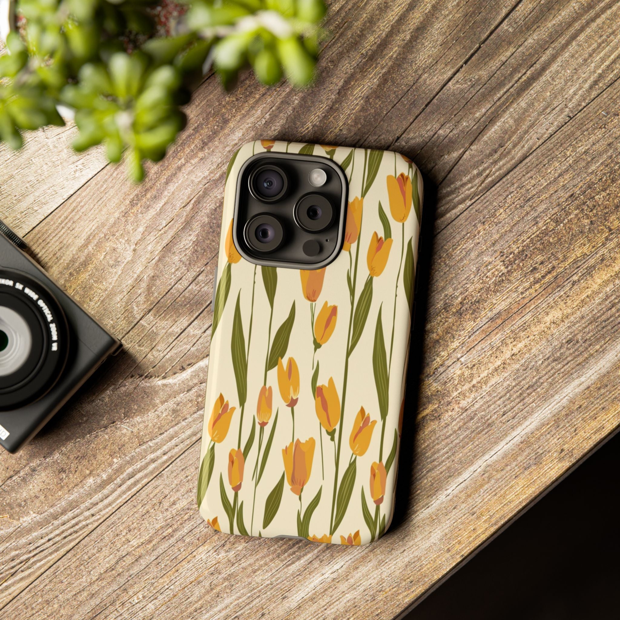 Yellow and Orange Tulips Case
