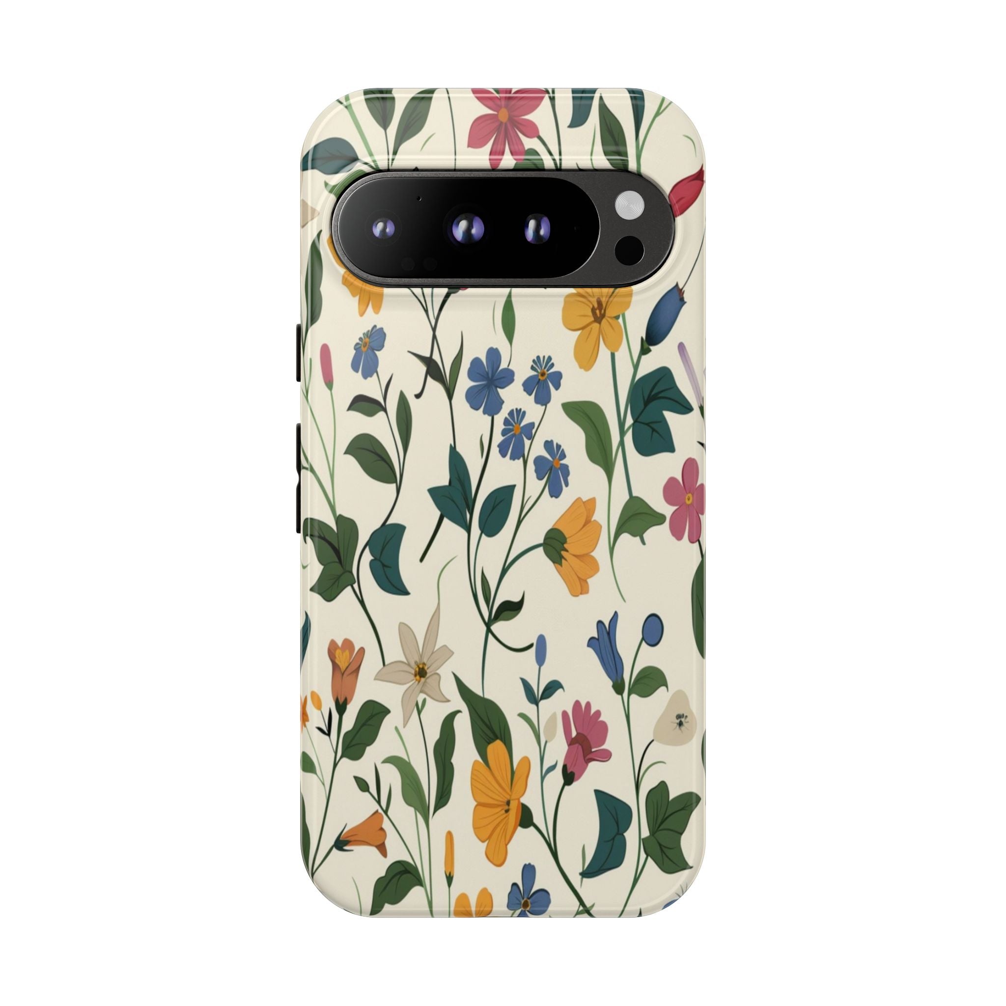 Vibrant Botanical Floral Pattern