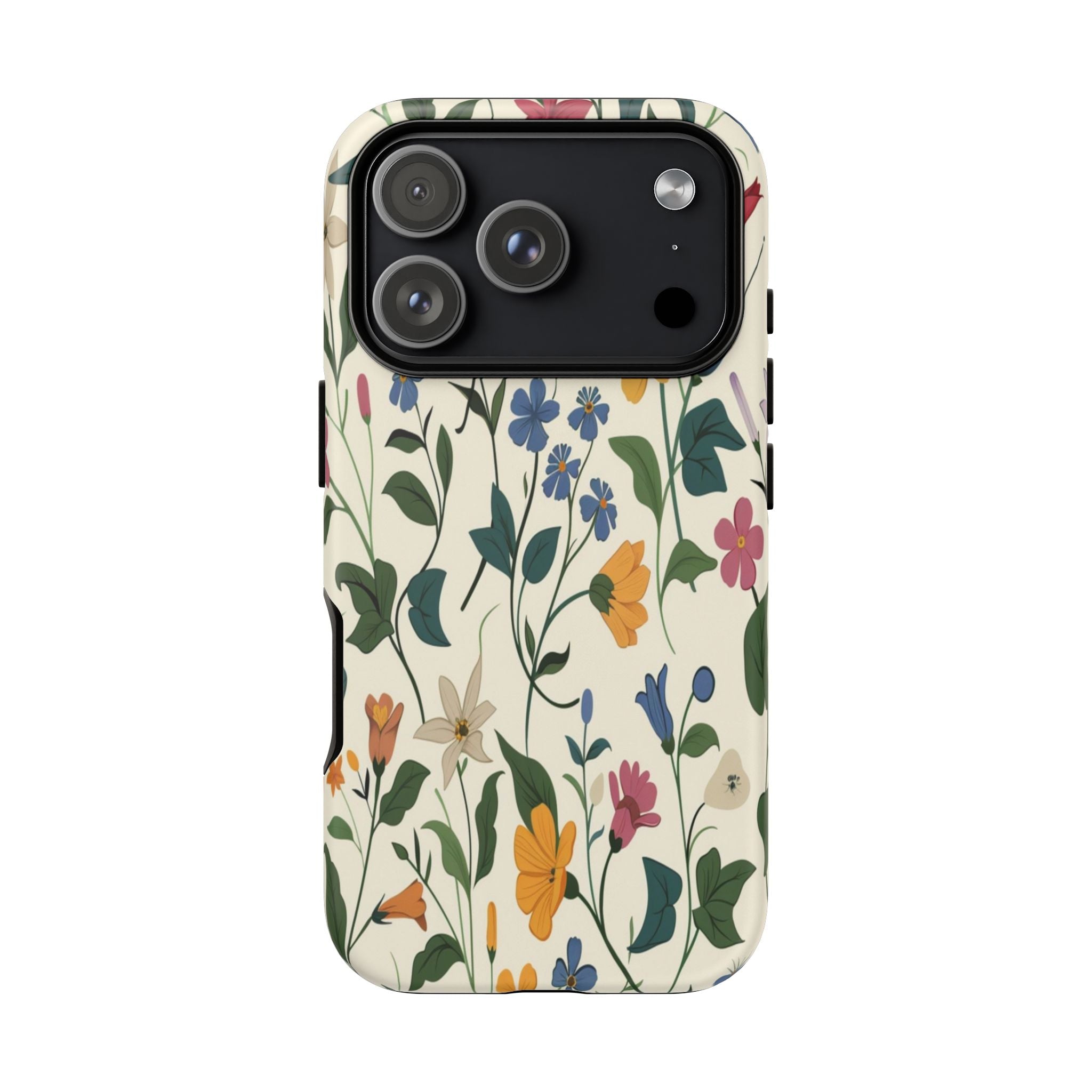Vibrant Botanical Floral Pattern