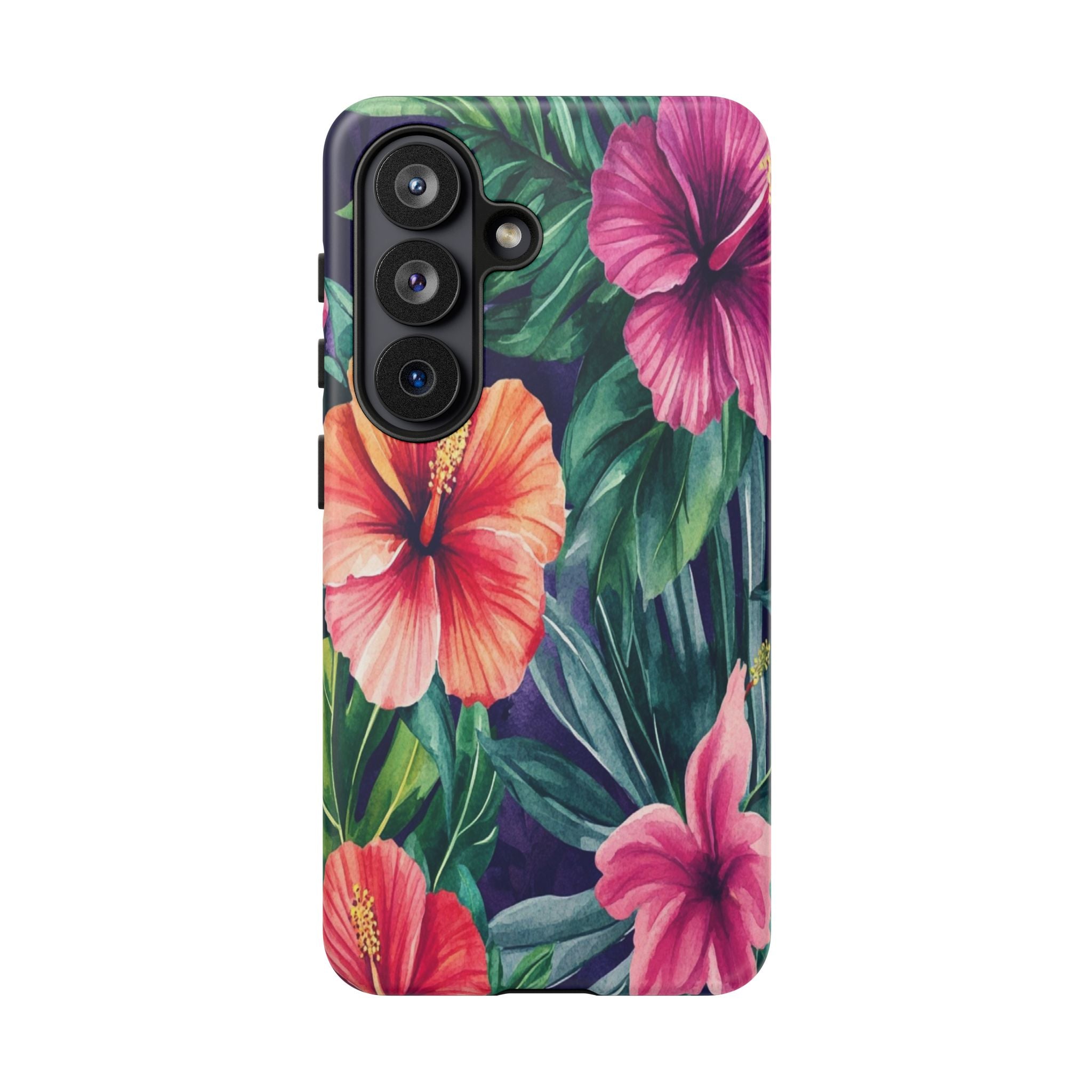 Navy Floral Watercolor