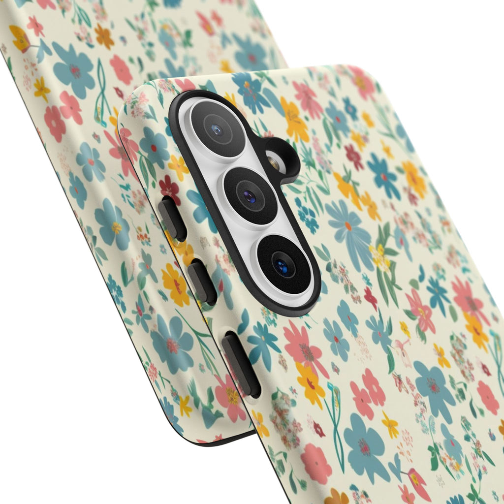 Pastel Yellow Green and Blue Case