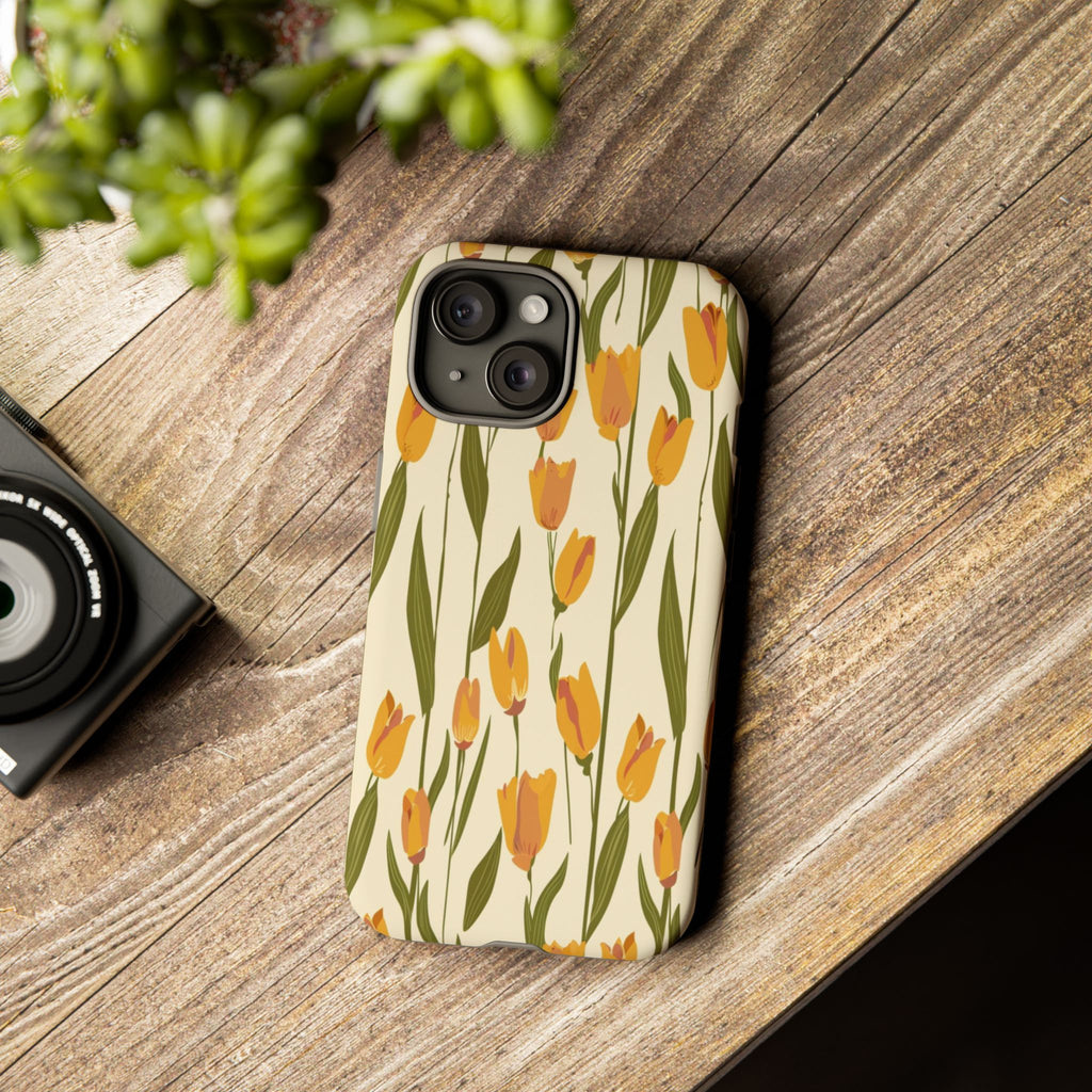 Yellow and Orange Tulips Case