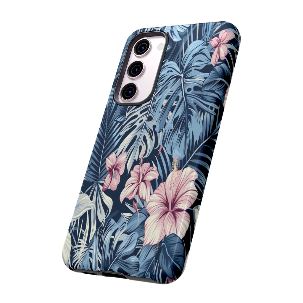 Tropical Hibiscus and Monstera Case