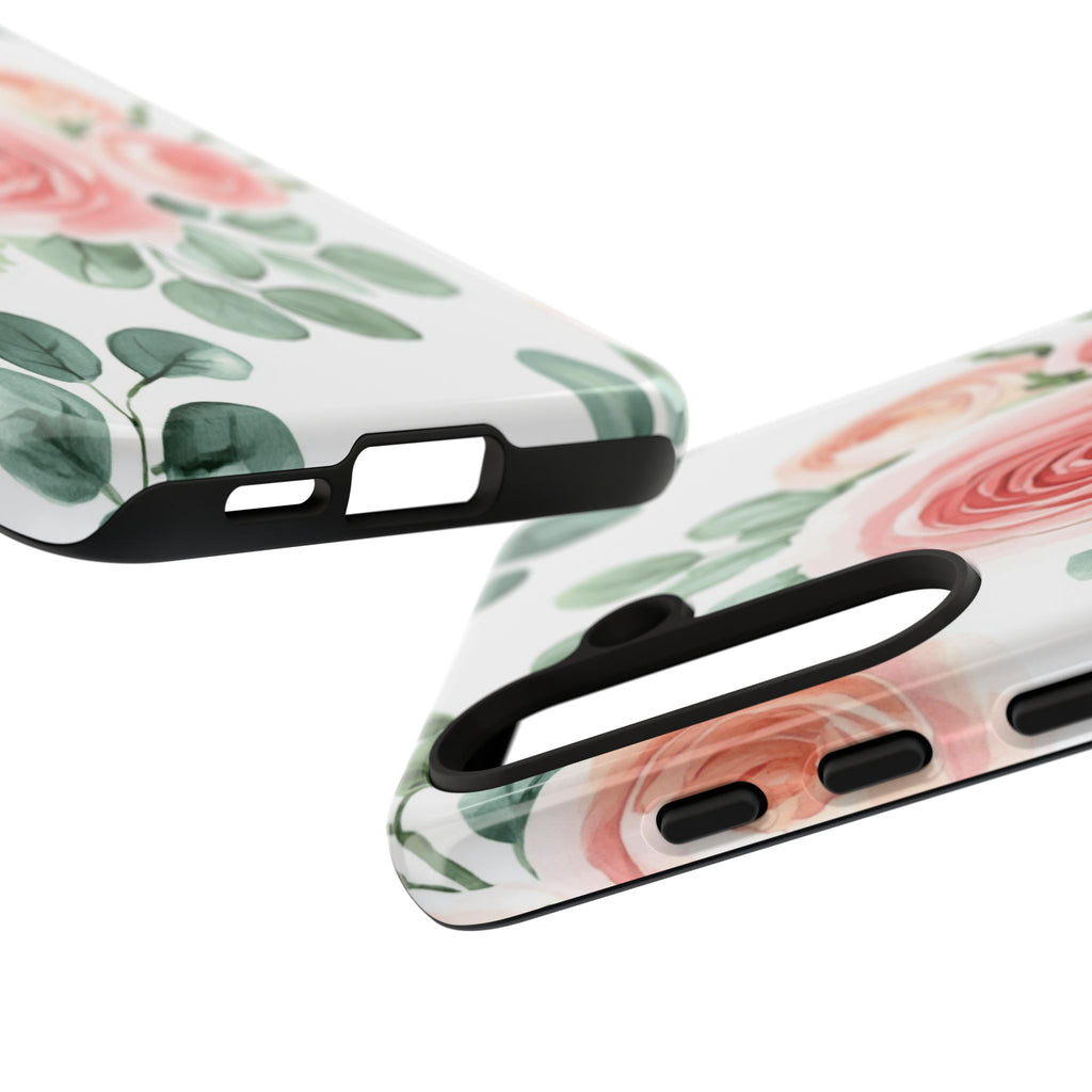 Delicate Watercolor Rose Case