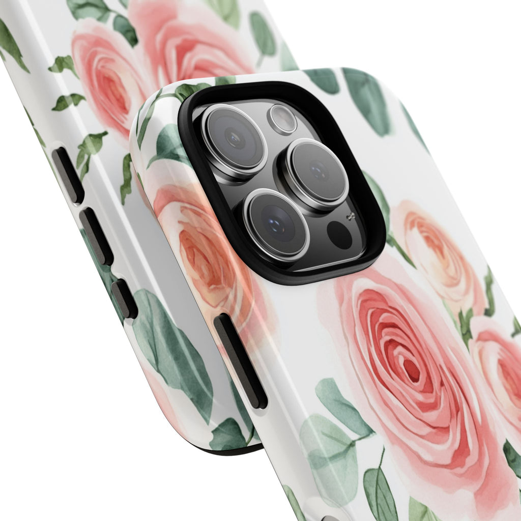 Delicate Watercolor Rose Case