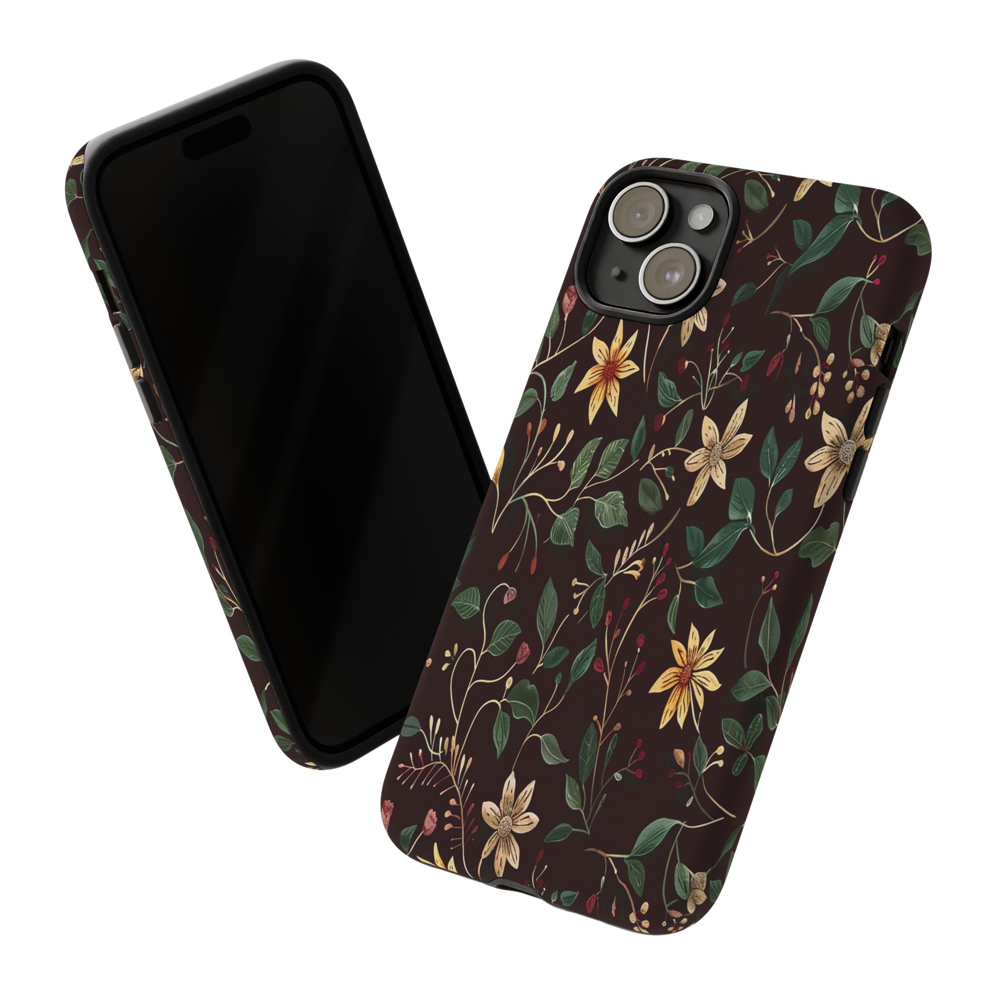 Dark Vintage Floral Case