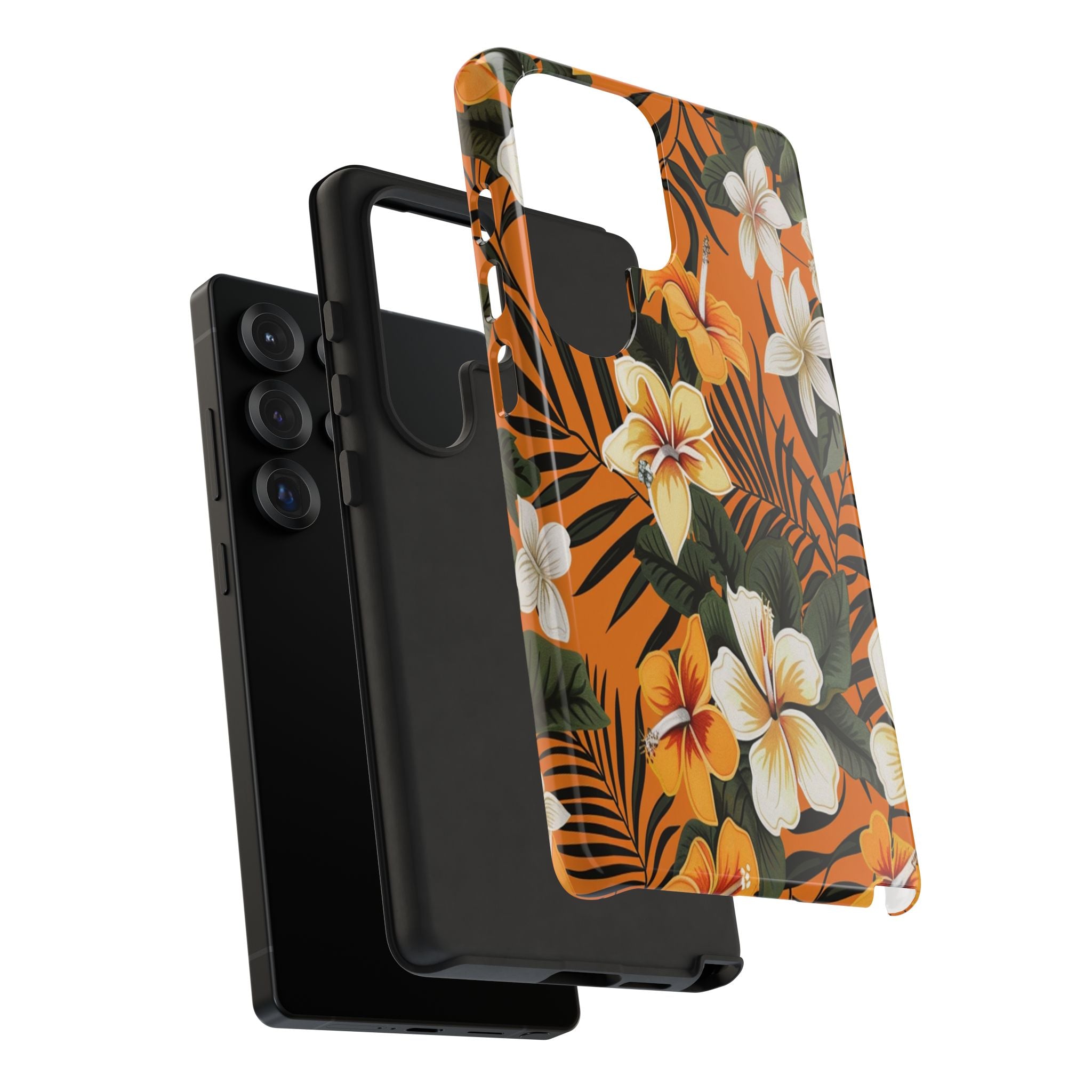Vibrant Orange Tropical Case