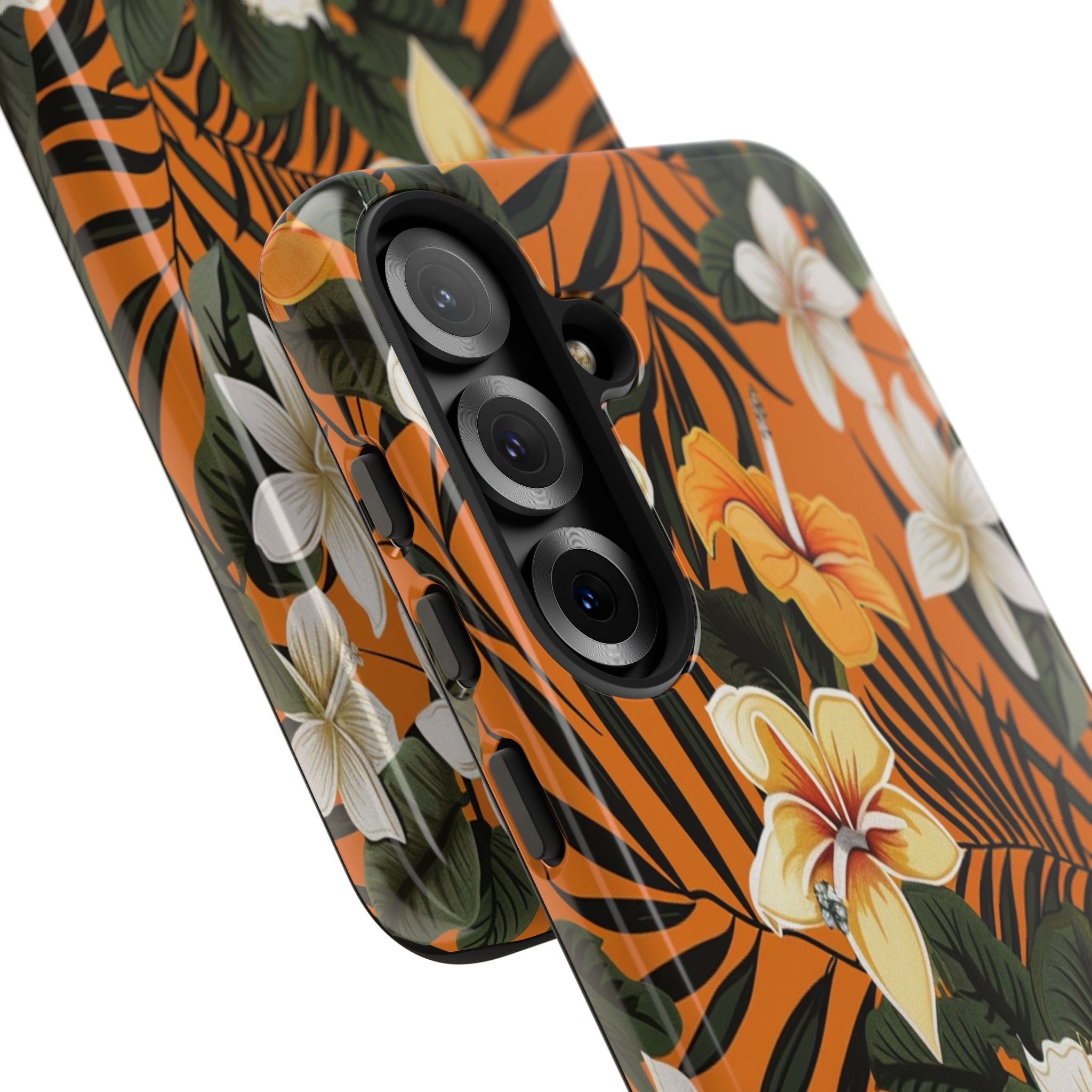 Vibrant Orange Tropical Case