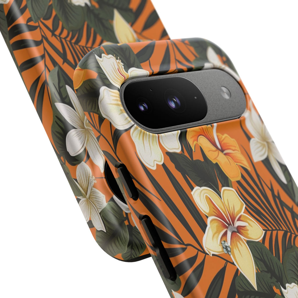 Vibrant Orange Tropical Case