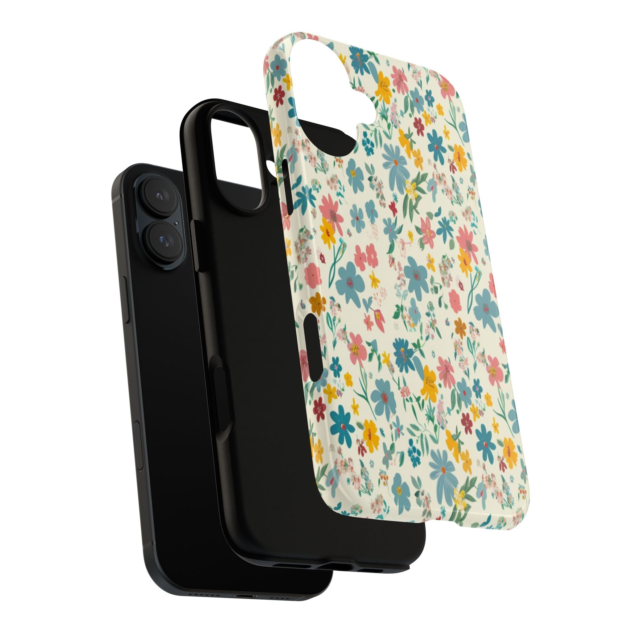 Pastel Yellow Green and Blue Case