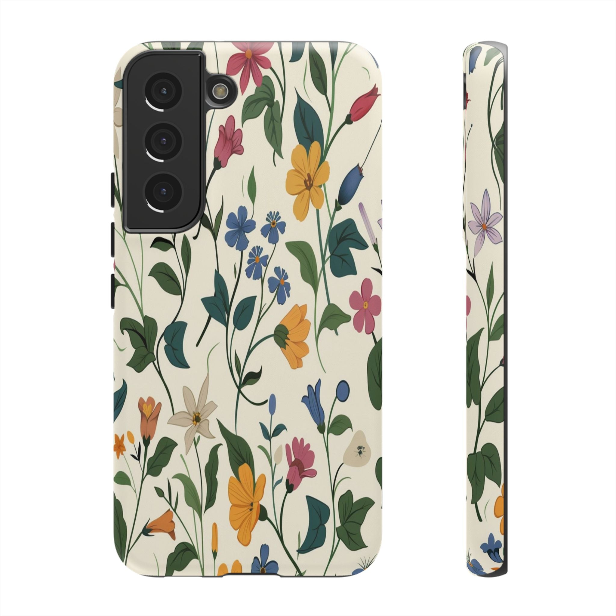 Vibrant Botanical Floral Pattern