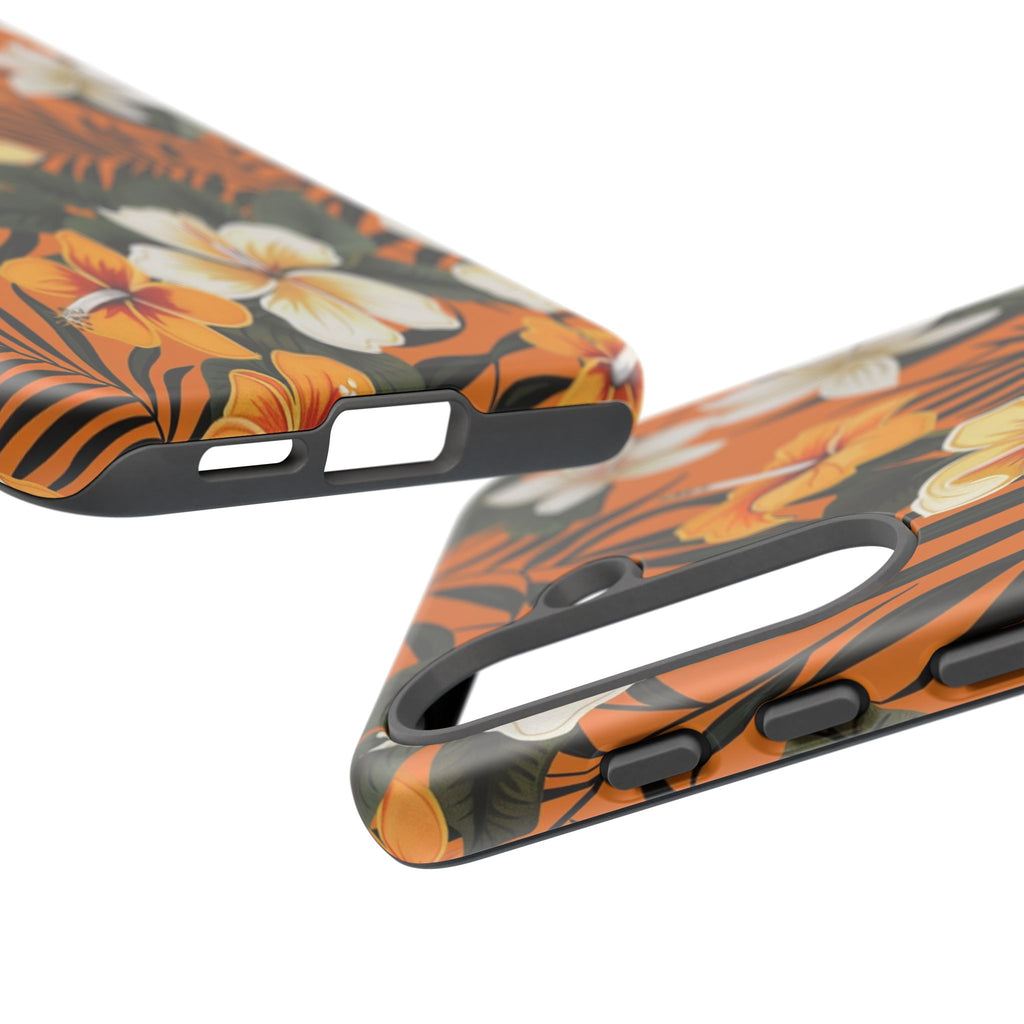 Vibrant Orange Tropical Case