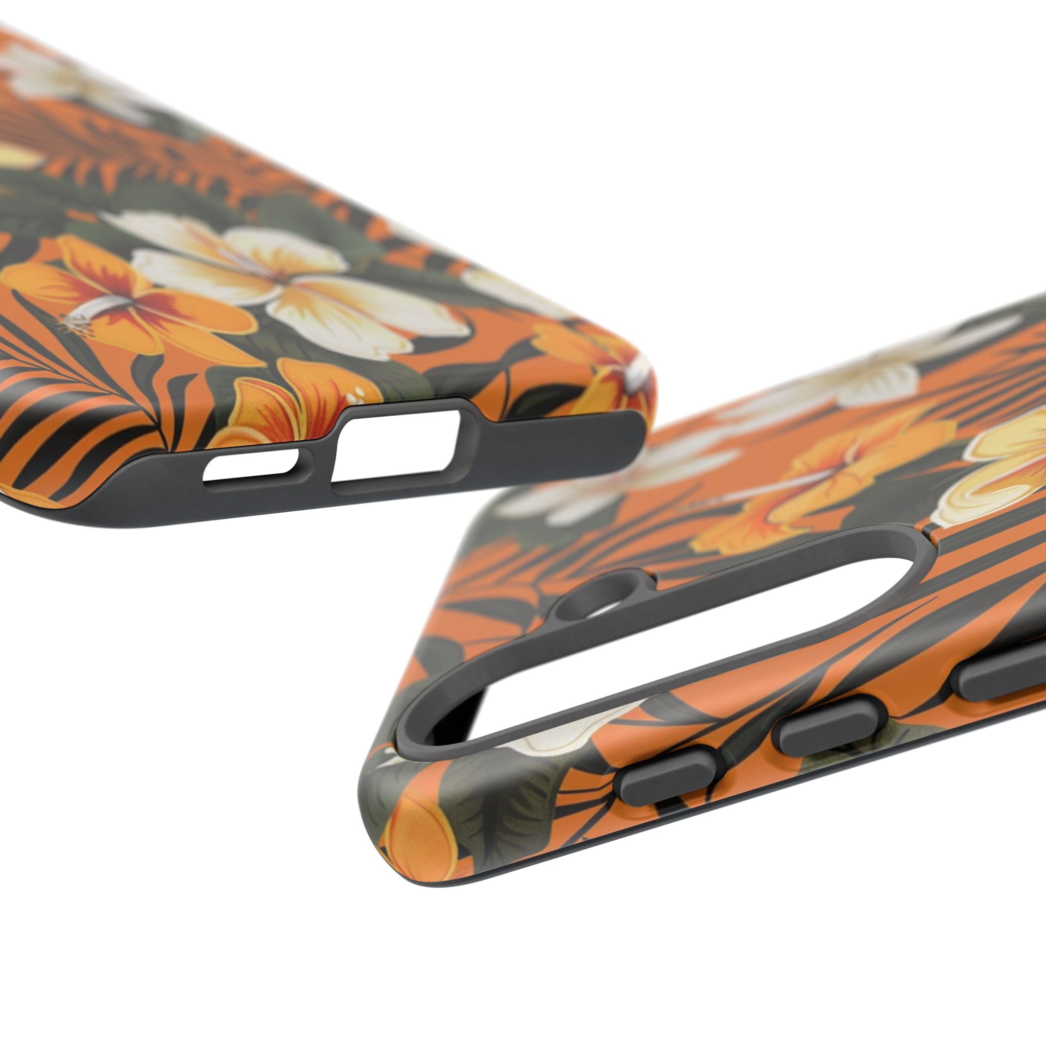 Vibrant Orange Tropical Case