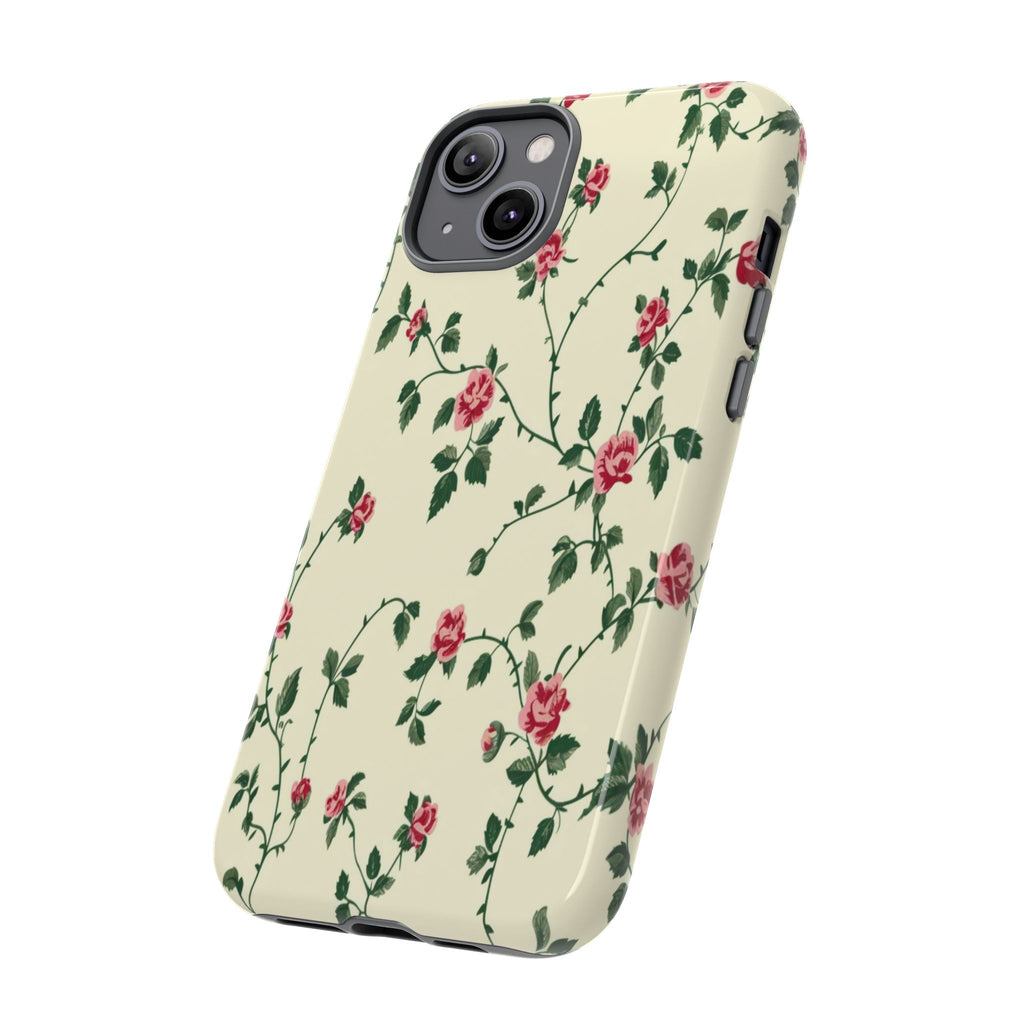 Elegant Pink Victorian Roses Case