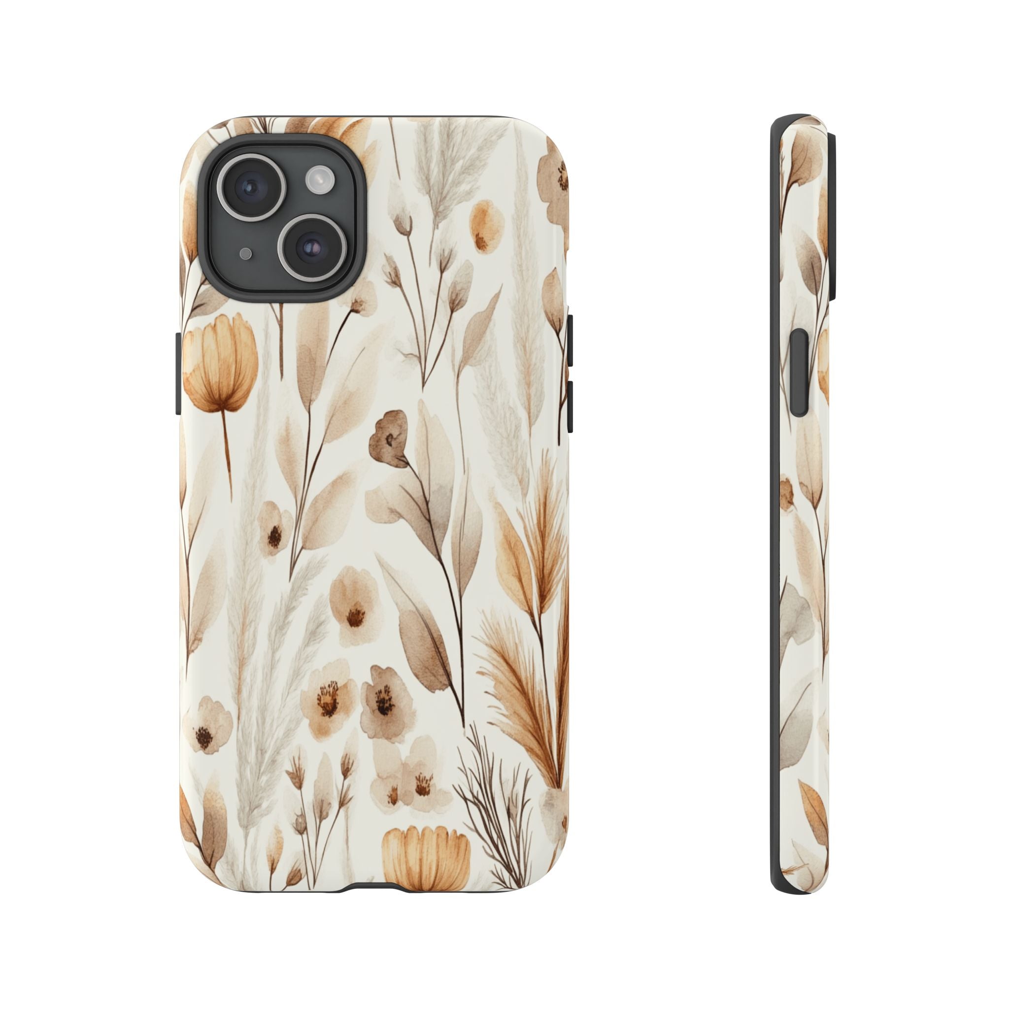 Dried Flowers Watercolor Pattern