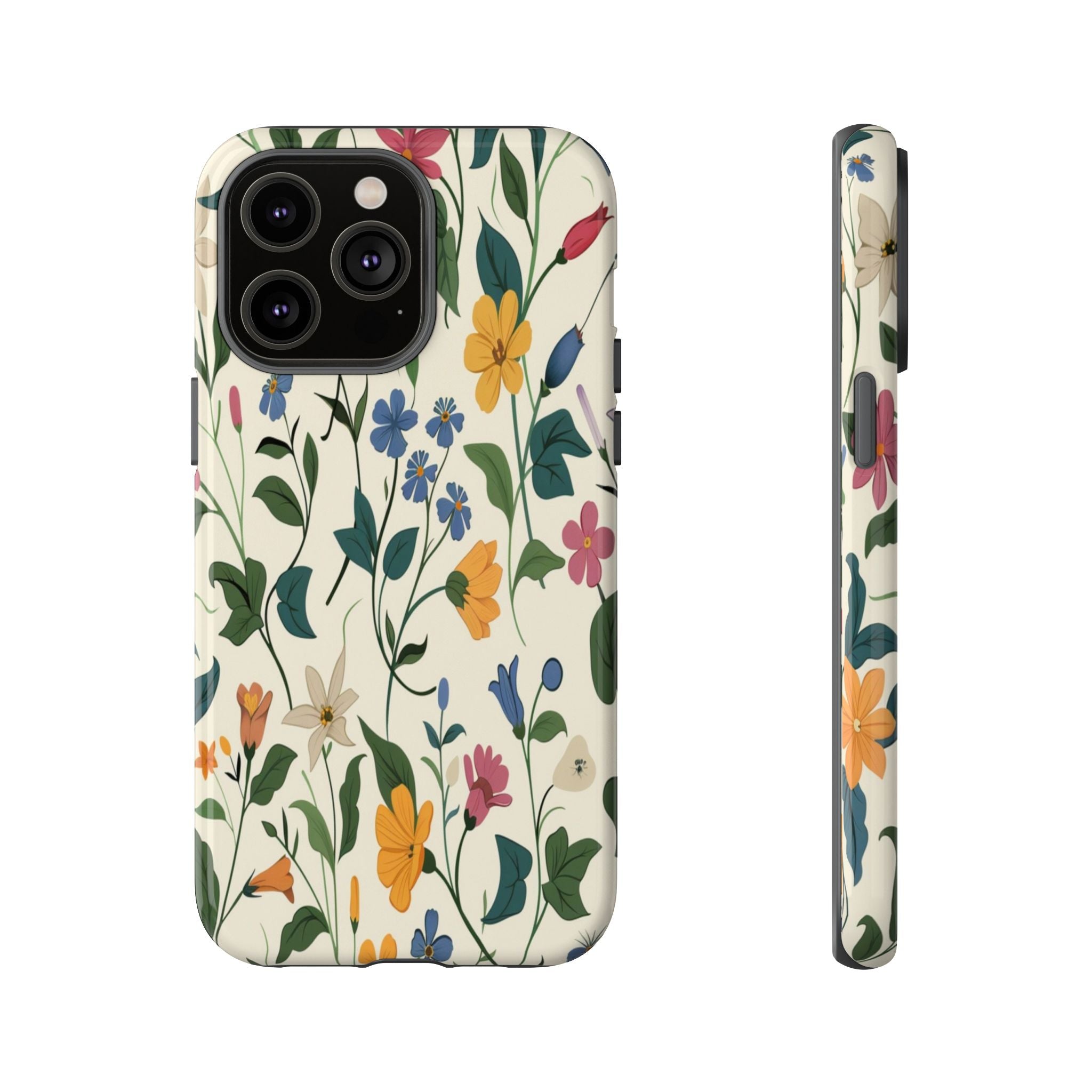 Vibrant Botanical Floral Pattern