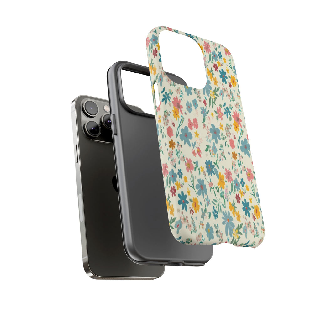 Pastel Yellow Green and Blue Case