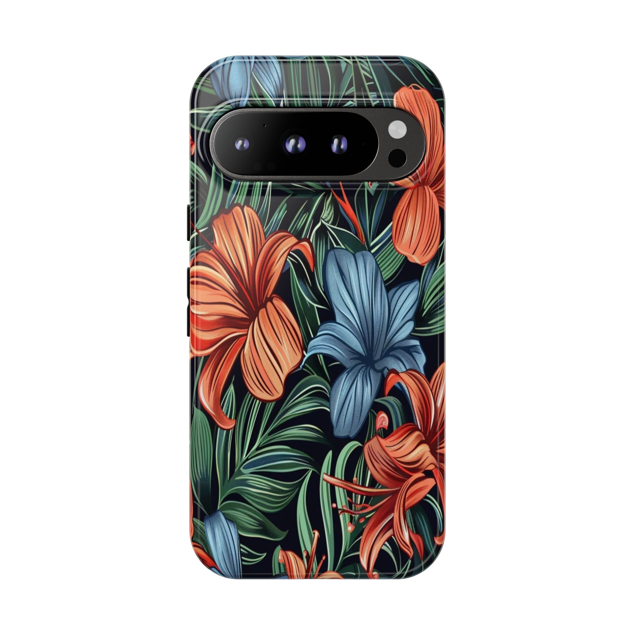 Tropical Red and Blue