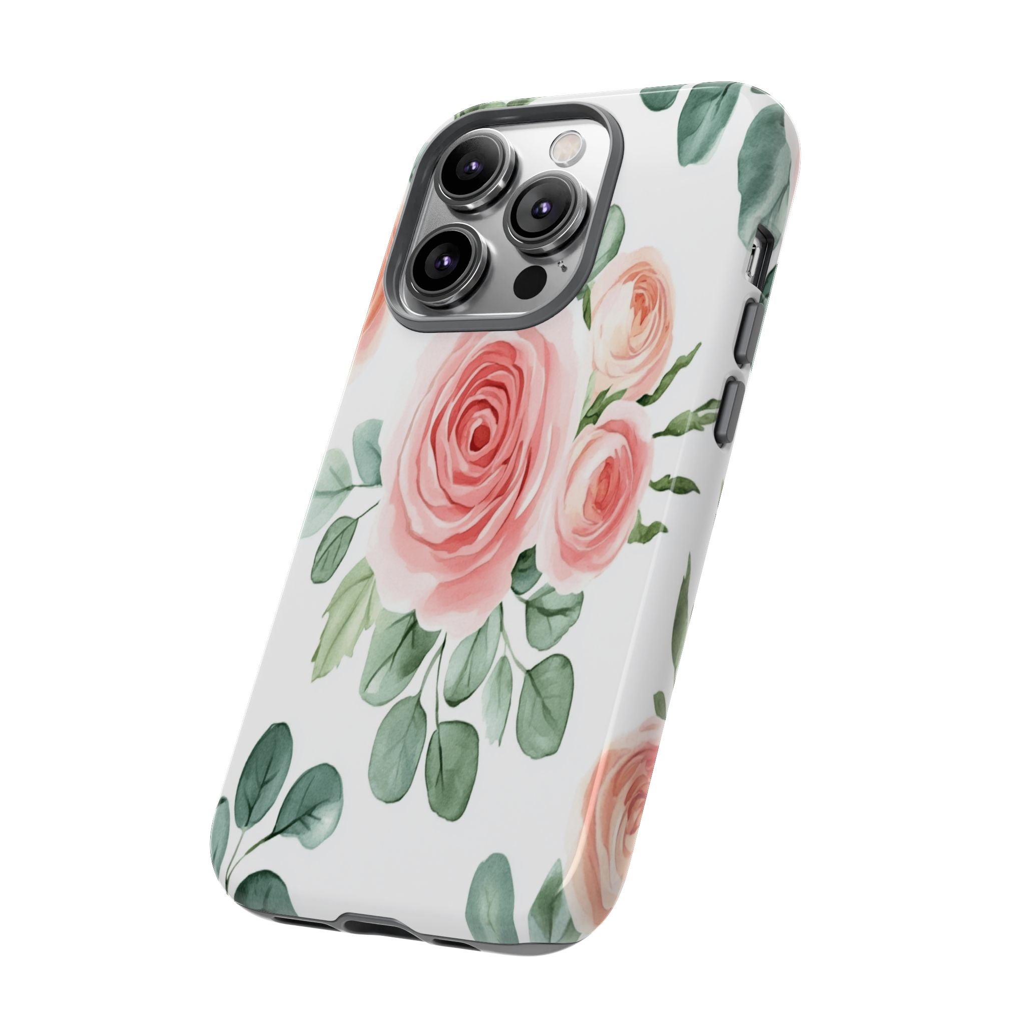 Delicate Watercolor Rose Case