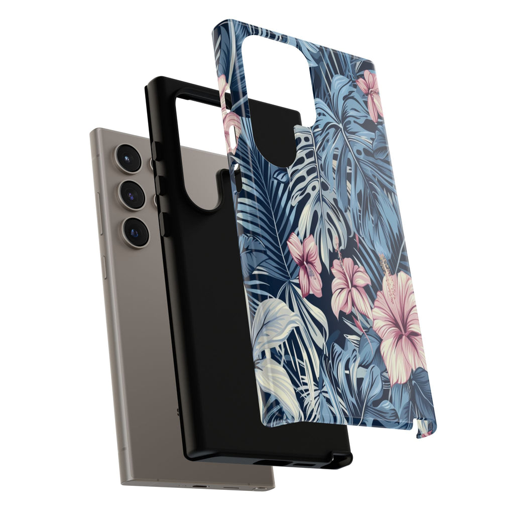 Tropical Hibiscus and Monstera Case