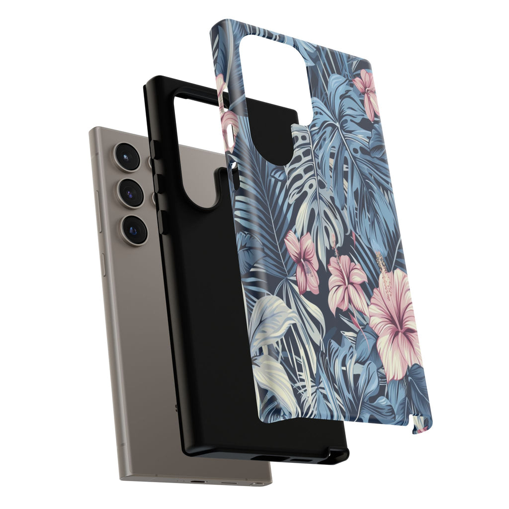 Tropical Hibiscus and Monstera Case