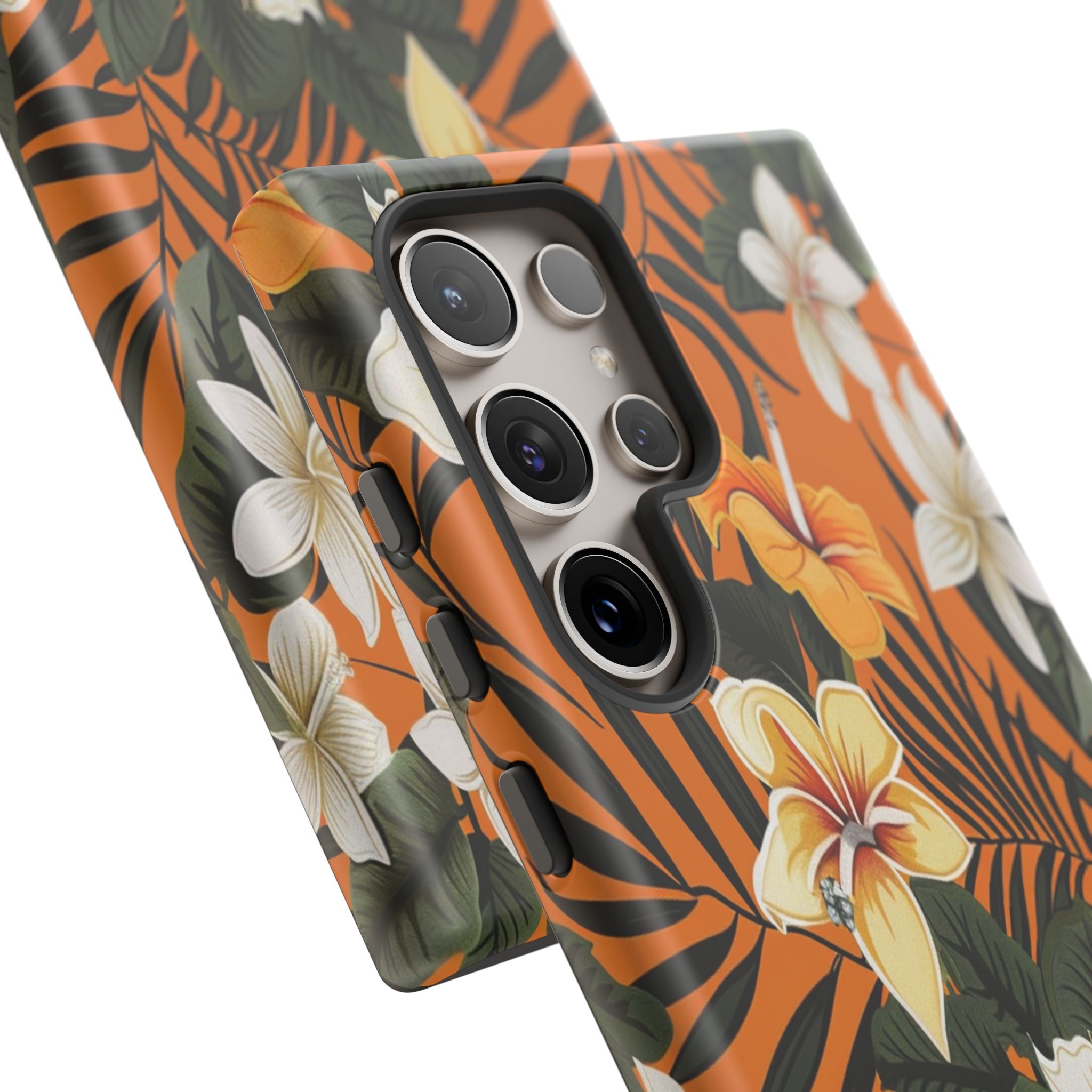 Vibrant Orange Tropical Case