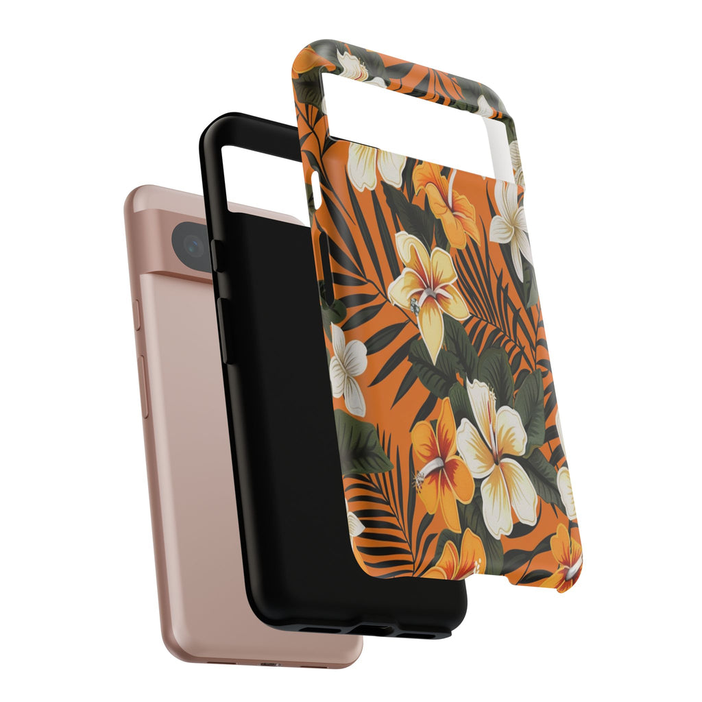 Vibrant Orange Tropical Case