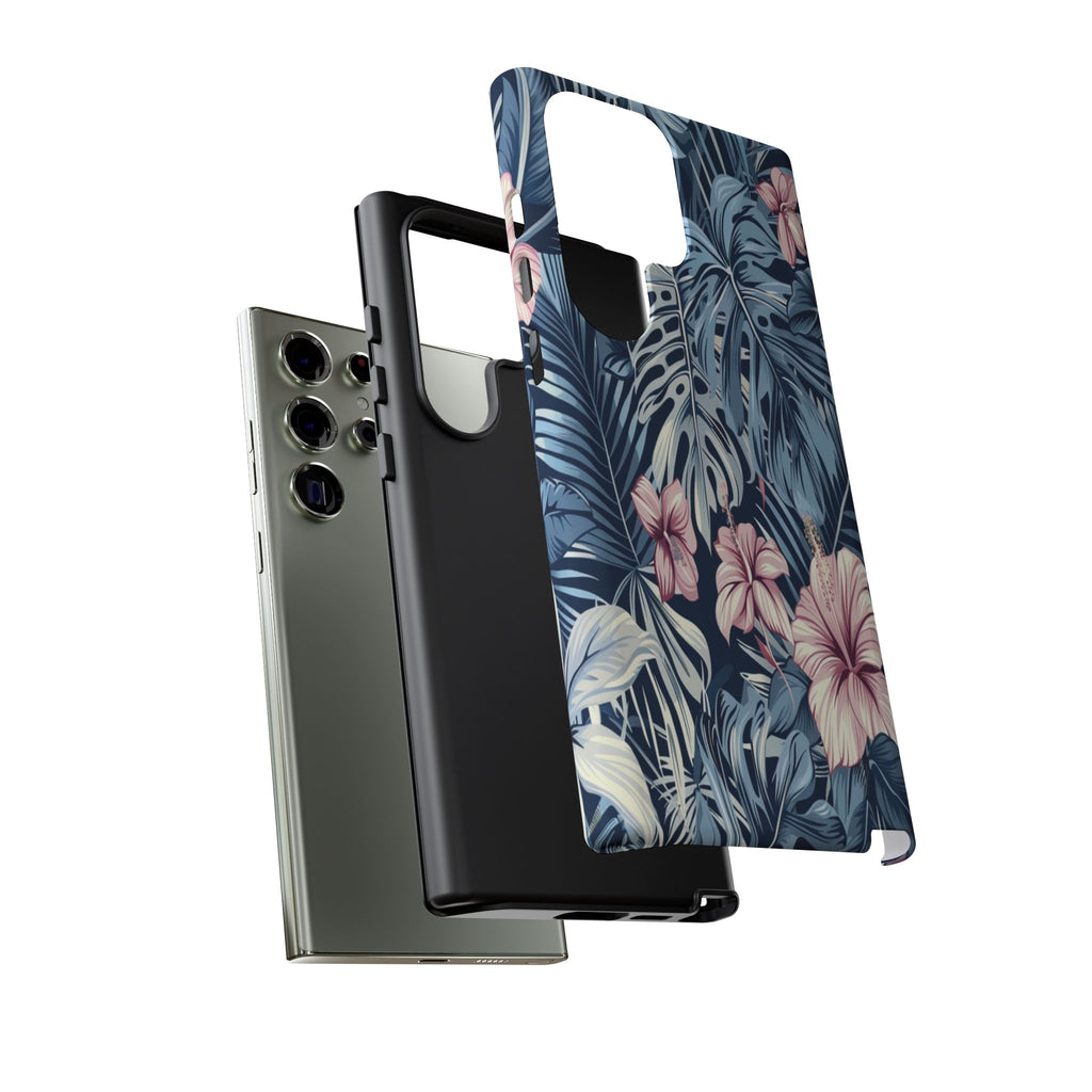 Tropical Hibiscus and Monstera Case