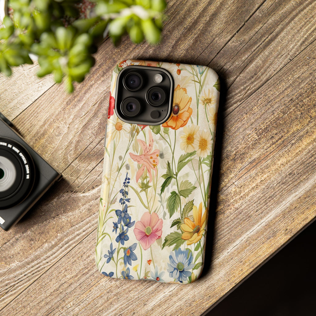 Vintage Wildflower Garden Case