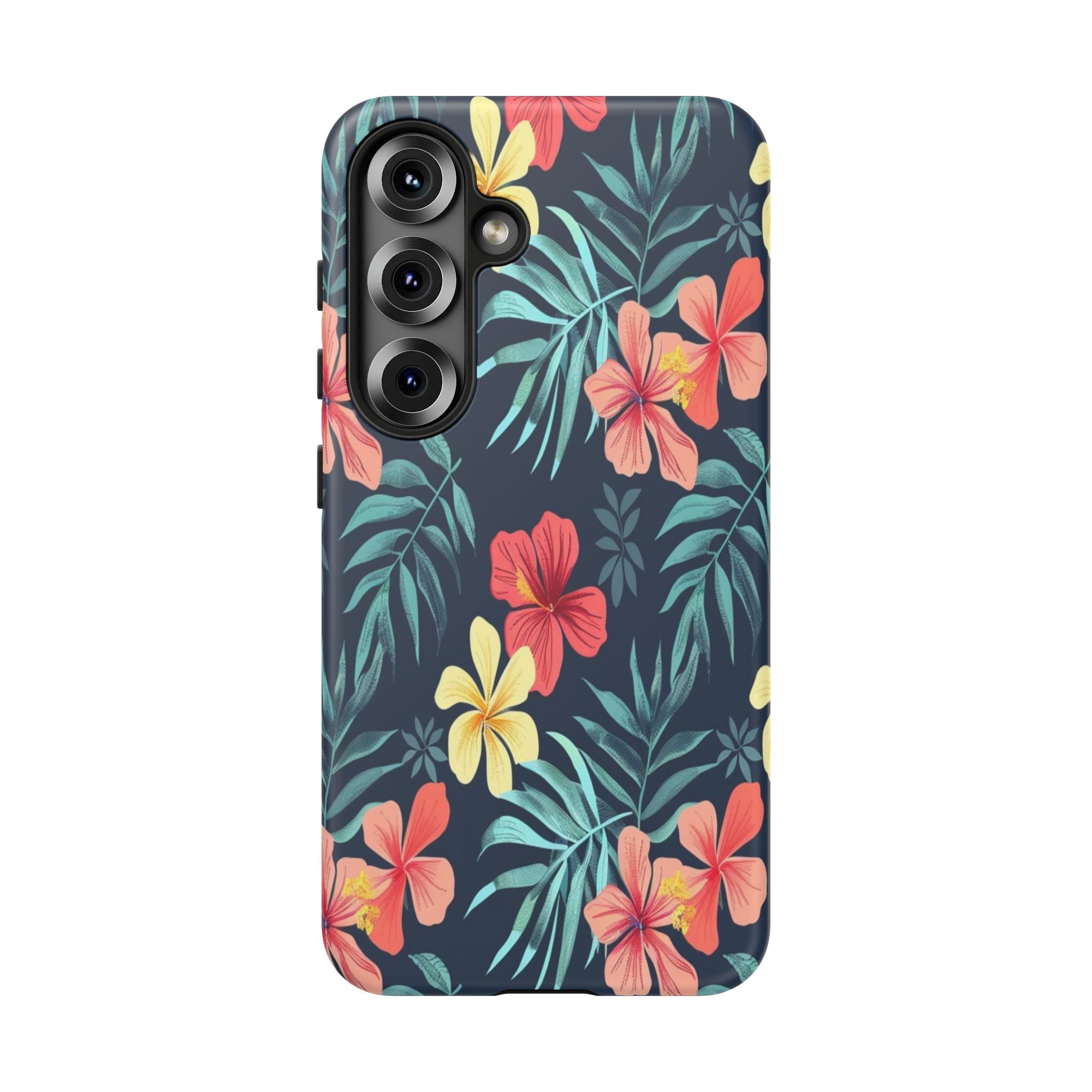 Tropical Hibiscus Navy