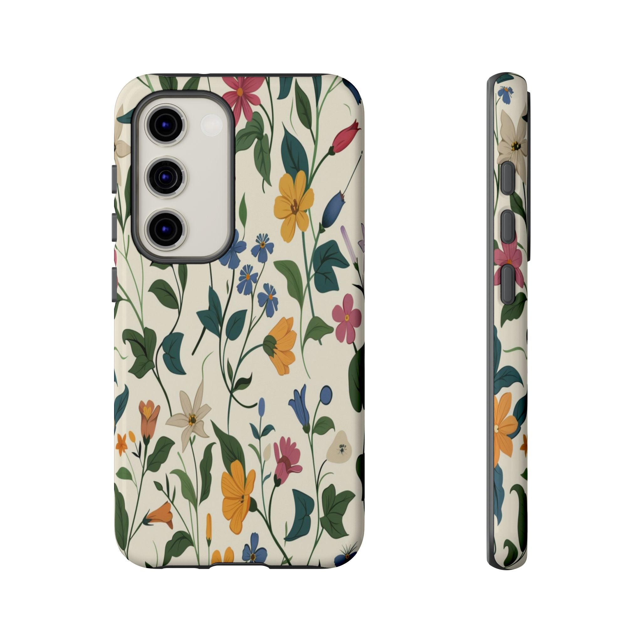 Vibrant Botanical Floral Pattern