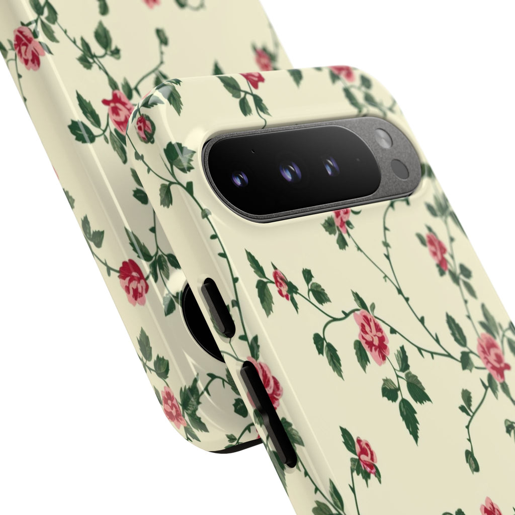 Elegant Pink Victorian Roses Case