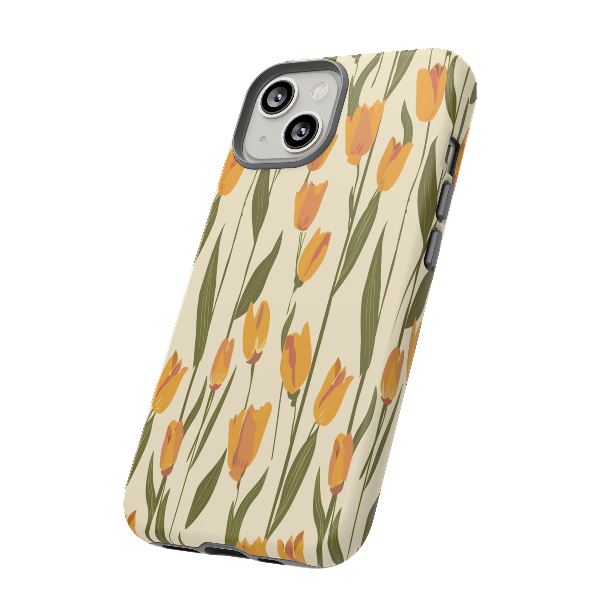 Yellow and Orange Tulips Case