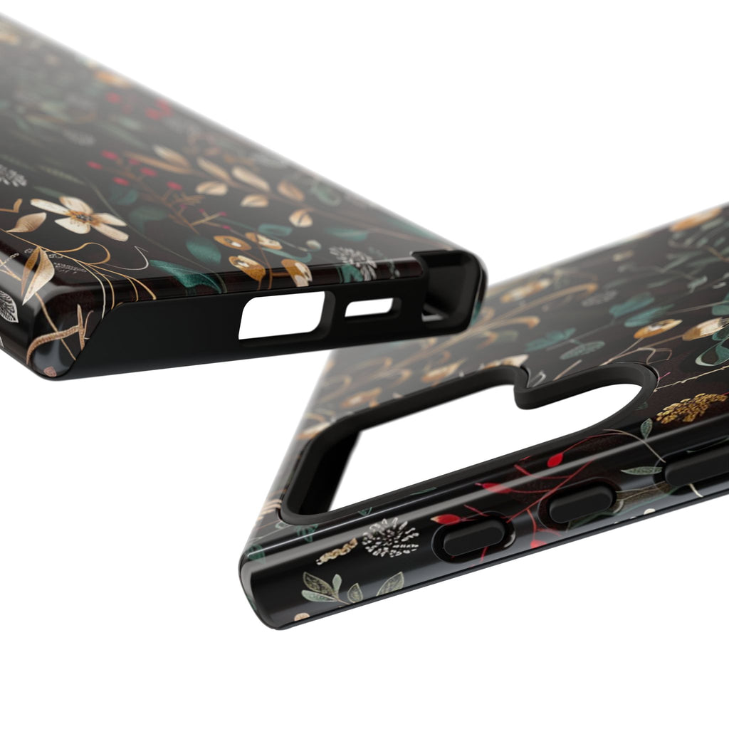 Dark Leafy Case