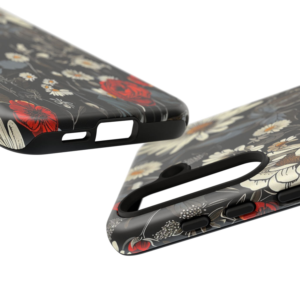 Dark Rose and Daisy Case